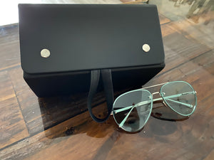 Sunglasses Travel Case- Solid Black