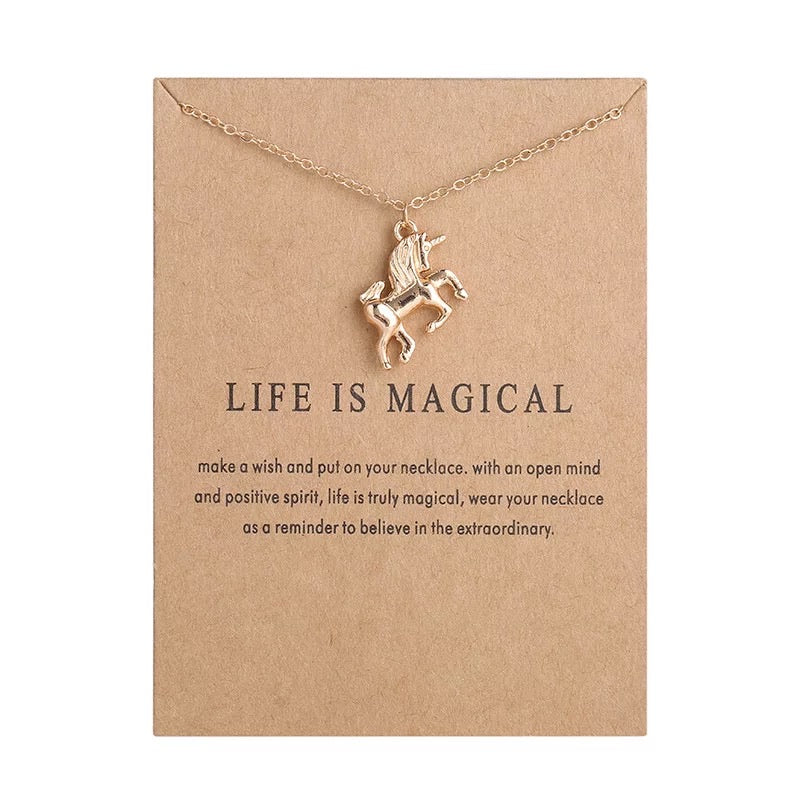 Wish “Life is Magical” Necklace