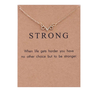 Wish “Strong” Necklace